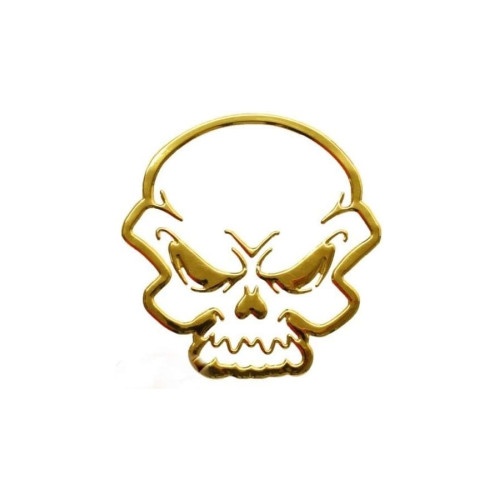Abtibild "CRANIU" culoare auriu Cod:DZ-34