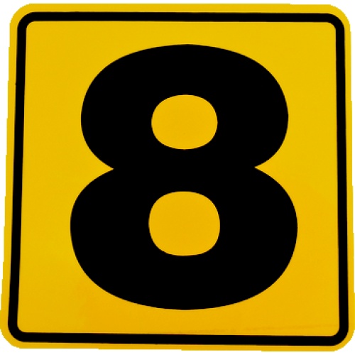 Abtibild numar " 8 "