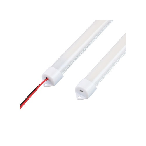 Banda Led rigida 5730 korea chip cu profil 886AL , 1m 24V lumina Alb 6000k 18W Cod: ALSZ13
