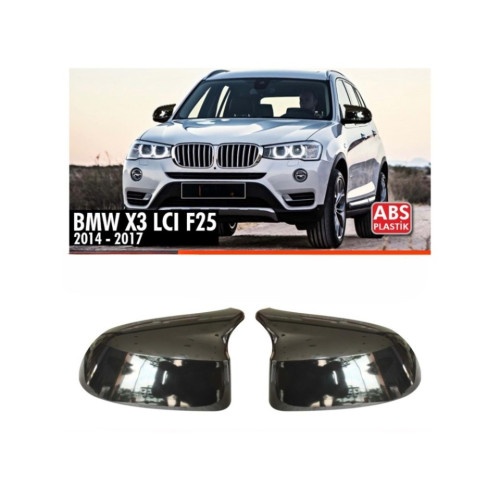 Capace oglinda tip Batman compatibile BMWÂ X3 F25 2014-2017 Cod: BAT10101 / C515-BAT4
