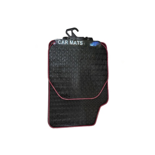 Covoare cauciuc auto interior universale cu dunga rosie Cod: R01
