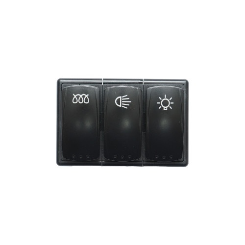 Panou comanda, comutator 3 butoane universal Cod: DISKX50
