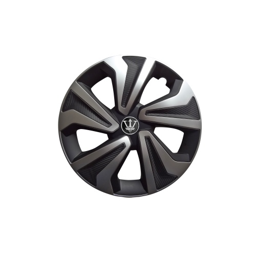 Set 4 capace roti model EVO negru+argintiu 15" Cod: WK1-1SL-15
