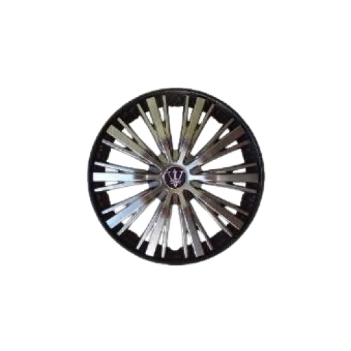 Set 4 capace roti model EVO negru+gri antracit 15" Cod: WM5-2BK-15