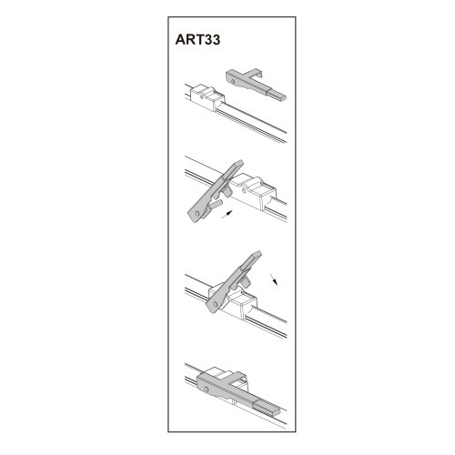 Stergator parbriz pasager FIAT CROMA 194 MPV 06/2005-> COD:ART33 16"