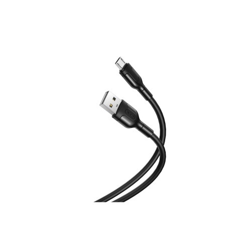 Cablu pentru incarcare 2.1A Micro USB 2 metri Cod: XO-NB103B