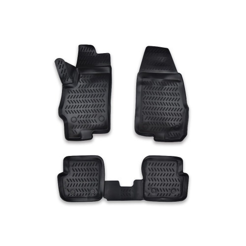 Covoare cauciuc tavita compatibile Fiat Punto 2005-2018 Cod: 3D AP-1203 / A80-X106v2