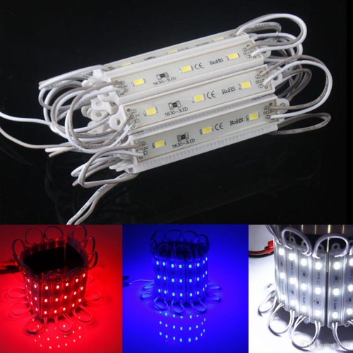 Modul 3 SMD 5730 0.72W 12V lumina albastra