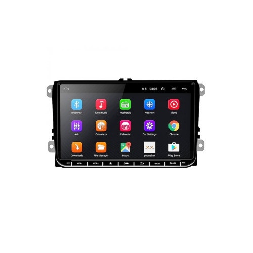 Radio MP3, MP5 Player 2DIN ANDROID Marime ecran 9" 12V 2+32G compatibila Volkswagen , Skoda, Seat Cod: CNS1015-2-32