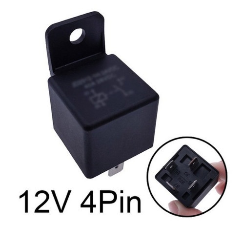 Releu 4P 12V 4 pini cu prindere in surub Cod: W14783-3
