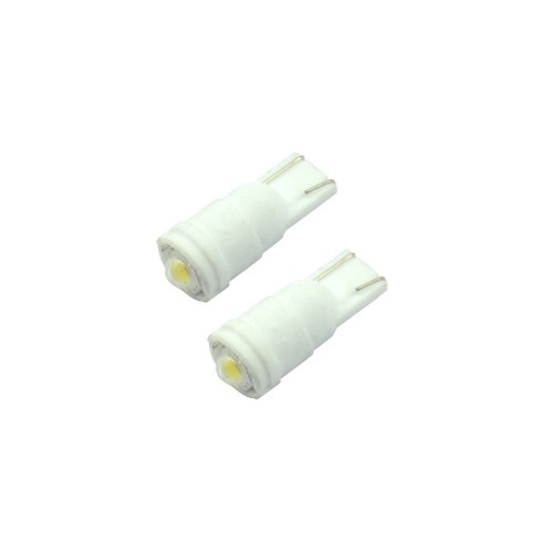 Set 2 becuri pozitie T10 1LED 1.5W 12V Soclu Ceramic