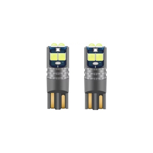 Bec T10 6SMD 3030 12V Canbus 400 lumen Lumina alba Cod: HH022