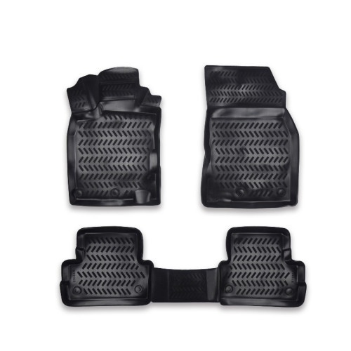 Covoare cauciuc tavita compatibile Nissan Qashqai II 2014-2020 Cod: 3D AP-1022 / A80-X111
