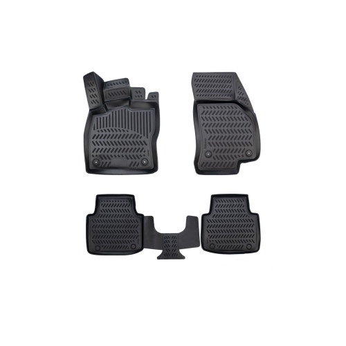 Covoare cauciuc tavita compatibile Skoda Superb III 2015-> Cod: 3D AP-1046 / A80-X104v8