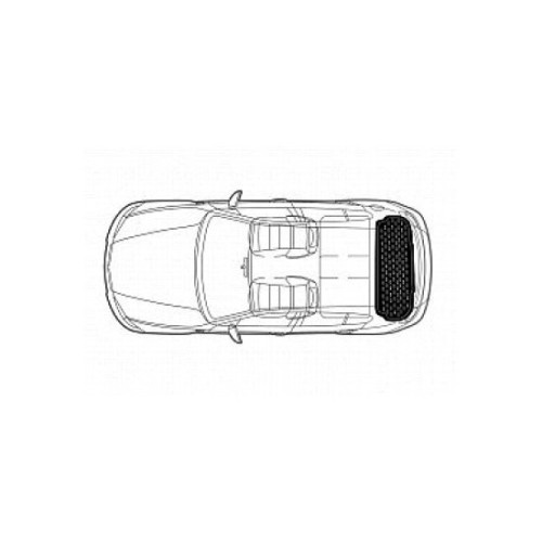 Covor portbagaj tavita compatibil Tesla Model S Cod: PB 7005 / PBA2