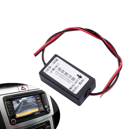 Filtru stabilizator pentru camera marsarier, senzori auto deparazitare 12V