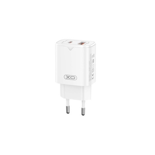 Incarcator retea PD30W USB-C 30W + USB-A 18W Quick Charge Cod:XO-L130
