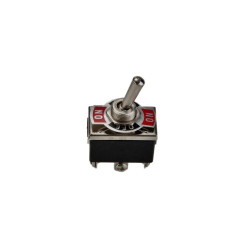 Intrerupator metal 2 faze simplu 10A , 250V ON/OFF/ON MIV