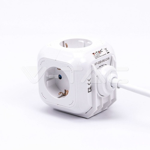 PrizÄƒ 4 Circuite È™i MufÄƒ USB CubicÄƒ 3G 1.55mm x 1.4m COD: 8800