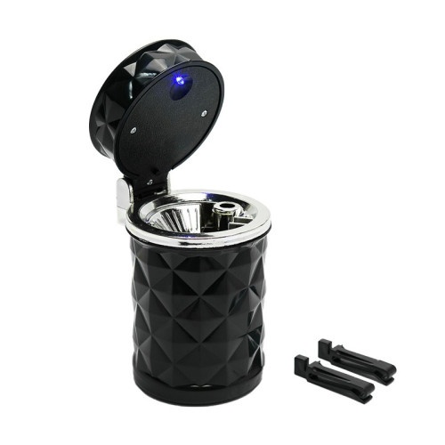 ScrumierÄƒ auto LED, cu opÈ›iune de prindere pe grila de ventilaÈ›ie sau Ã®n suportul de pahar Cod: LP-012