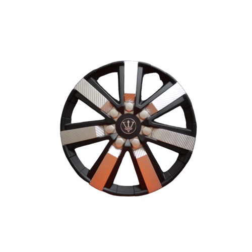 Set 4 capace roti model EVO negru+argintiu 15" Cod: WG1-1SL-15
