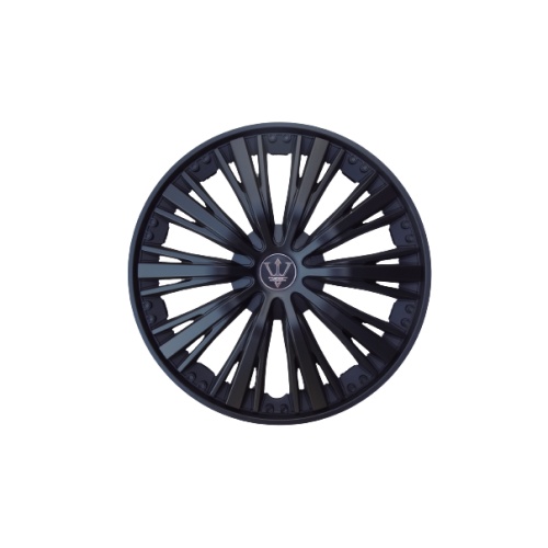 Set 4 capace roti model EVO negru mat 14" Cod: WM0-1BK-14