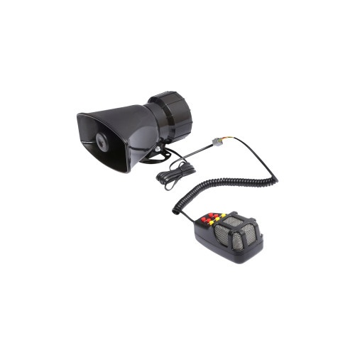 Sirena auto 12V, 100W, cu 7 moduri de avertizare, control prin statie Cod: BK92817