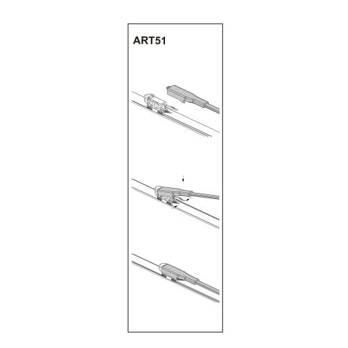Stergator parbriz sofer FIAT STILO (192) 06/2006âž 22" COD:ART51