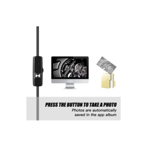 Camera endoscop pentru telefon, laptop si PC Android, cablu 2.5m Cod: IN0155 - Img 5