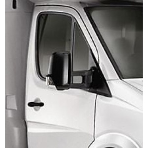 Capac dreapta pentru oglinda compatibil Mercedes Sprinter II si VW Crafter 06.2006 -> NEGRU M.S.55 - Img 4