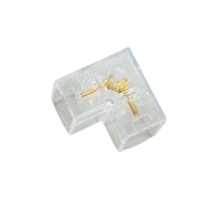Conector pentru LED tub tip T5 Drept/ V/L/Y/T/ Cod: CON-HEX - Img 3