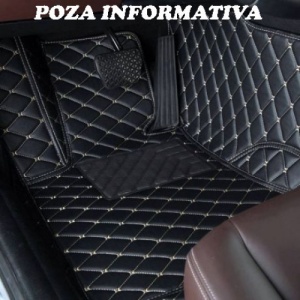 Covorase auto LUX PIELE 5D VW Sharan 2012-> ( 5D-035 cusatura bej ) - Img 2