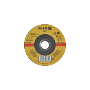 Disc abraziv pentru debitat metale 125X1X22mm Vorel Cod: 08631 - Img 1
