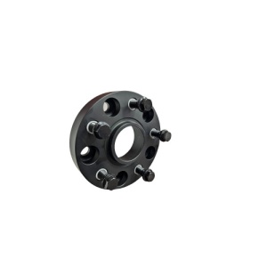 Distantier jante auto 5x130 30mm Negru prindere dubla cu piulite M14x1,5 / 71,6 Cod: DST3021 - Img 2