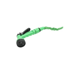 Furtun gradina extensibil latex 10-30m cu pistol 7 functii si accesorii Cod: BK76056 - Img 2