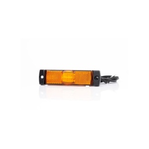 Lampa gabarit 100x32, LED, galbena, cu suport urechi, 12-36V, Fristom Cod: FT-017Z - Img 1