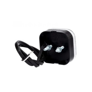 Lampa gabarit 62x62, LED, galbena, 12-36V, Fristom Cod:FT-027-Z - Img 5