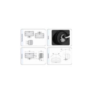 Lampa mers inapoi 1 surub, 140x75 Wesem Cod: LA1.02104 - Img 5