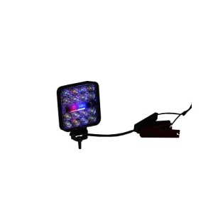Lampa proiector combinata 26 LED-uri 9-80V 6500K 84x21x84mm IP67 Cod: BK69405 - Img 2