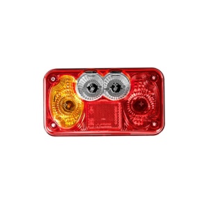 Lampa stop camion remorca cu bec si cablaj 5 functii Cod: 2009 - Img 1