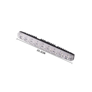 Lumini de zi DRL COB P9S lumina alba 12V - Img 2