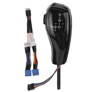 Maneta schimbator automat BMW cu LED SK004-B negru - Img 1