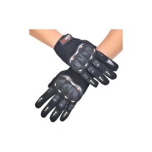 Manusi Moto, Atv,Bicicleta cu protectii, Marime universala, Negru Cod: 11371 - Img 3