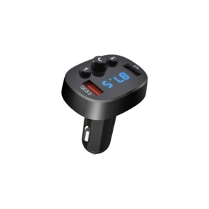 Modulator MP3 SMART cu functie handsfree auto Bluetooth si incarcator auto QC 3.0, 2x USB, 18 W 12V-24V Cod: XO-BCC03 - Img 2