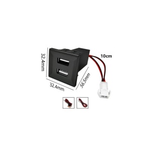 Mufa USB incarcator bord compatibila Volkswagen T5 Cod: STUH003R - Img 3