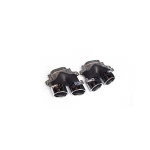 Ornament de toba compatibil Mercedes Clasa E W213 pachet AMG- Argintiu Cod:TYE53SL - Img 2