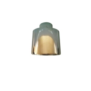 Ornament toba inox premium, intrare 6 cm, iesire 11.5 cm, lungime 14.5 cm Cod: 018 - Img 1