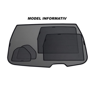 Perdele auto ART Luxury compatibil â€‹VW Passat B5 Break 1996-2000 COD: LUX1023 - Img 2