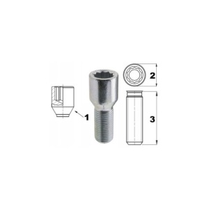 Prezoane pentru Jante M14x1,5x28mm cu cap ingropat - Img 3