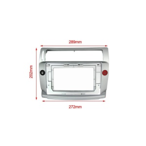 Rama Navigatie 9" cu cablaj si modul canbus compatibila Citroen C4 I 2004 - 2009 Cod: NV3028/ GR2 - Img 3